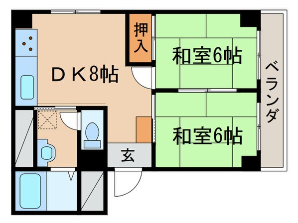 ＫＧビルの物件間取画像